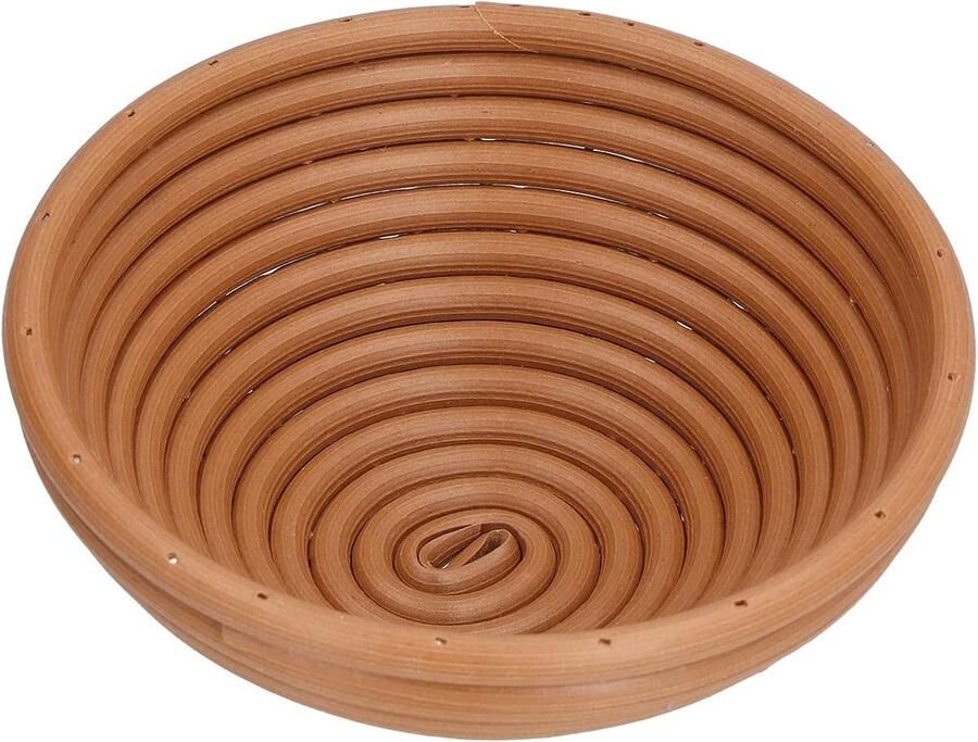 Brood Rijs Manden Gisting Manden Zuurdesem Bakken Wasbaar Materiaal 16x6cm Geel bruin