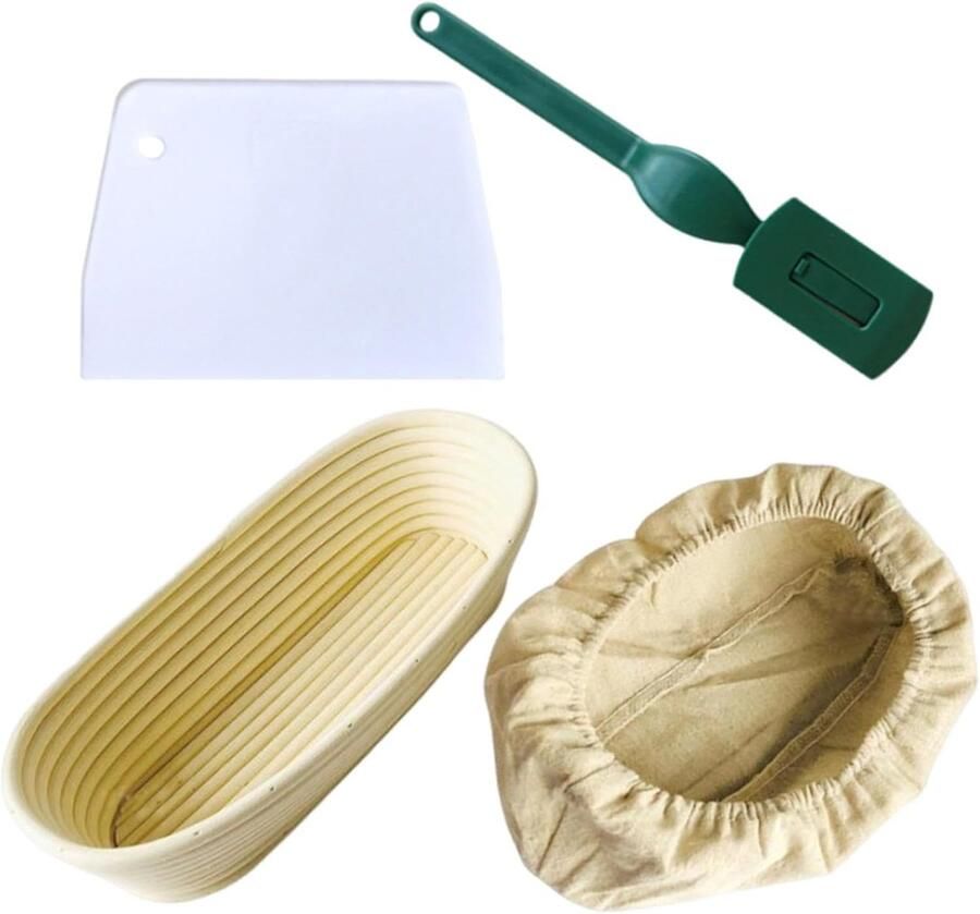 Brood Rijs Manden Zuurdesem Bakvorm Zuurdesem Brood Maken Handgemaakt Rattan Medium 21 cm Natuurlijk