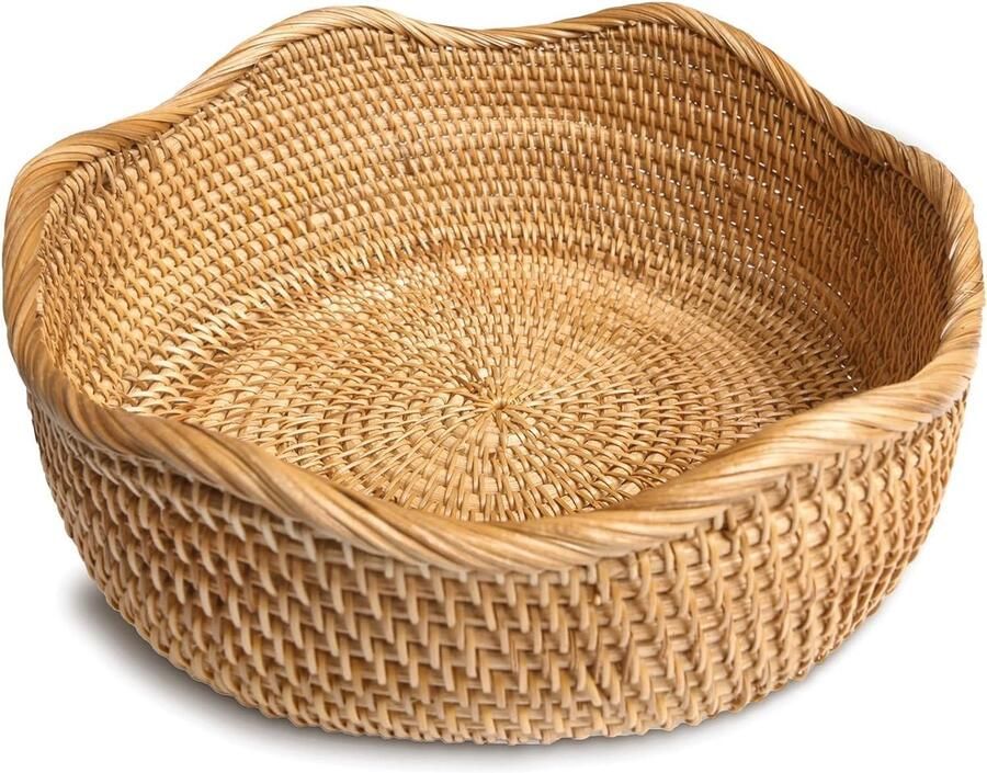 Brood Rijs Manden Zuurdesem Manden Brood Bakken Natuurlijk Rotan Materiaal 25x15x8cm Natuurlijk