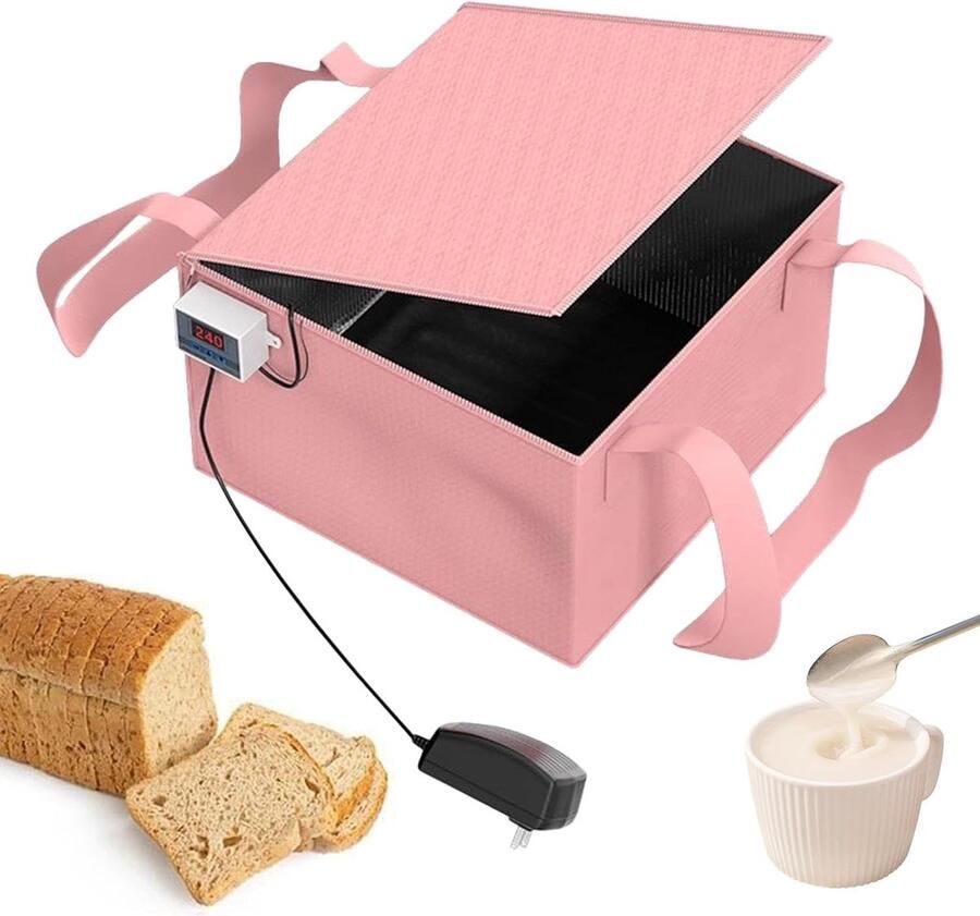 Brood Rijsijskast Gisting Opslag Brood Bakken Nauwkeurige Temperatuur 30x29x19 cm