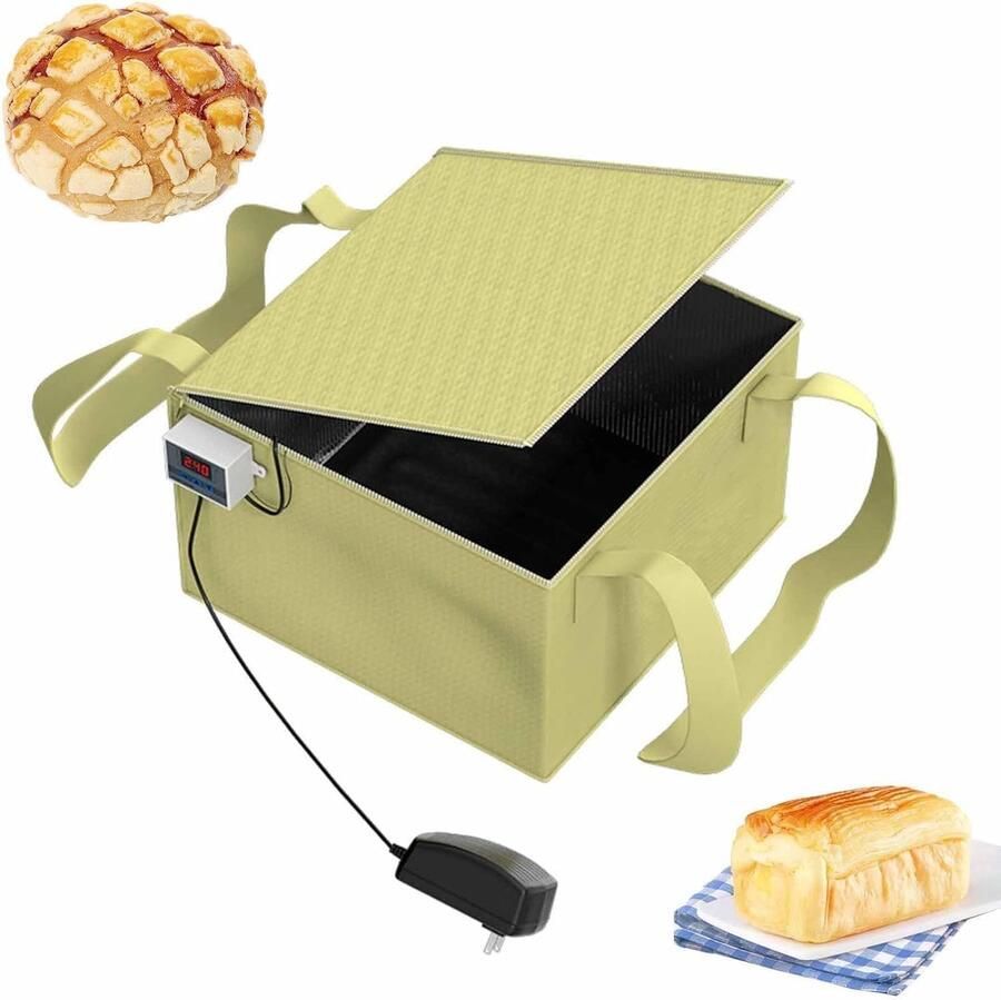 Brood Rijskist Deeg Incubator Broodbakken Gisting Nauwkeurige Temperatuur 30x29x19 cm