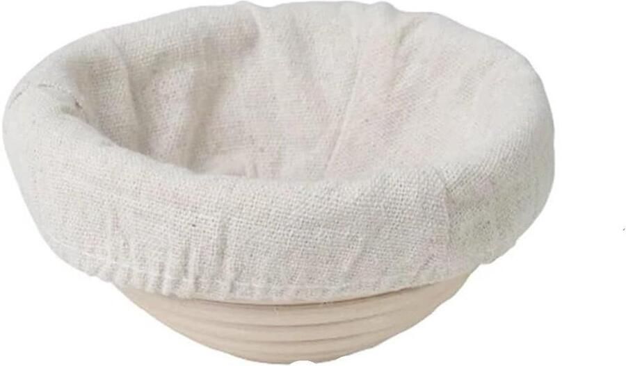 Brood Rijsmanden Zuurdesem Manden Ambachtelijk Brood Maken Behoudt Deegvorm 11 cm diameter Houtkleur