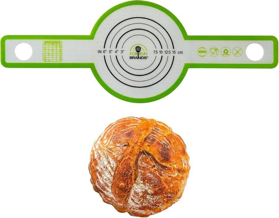 Brood Sling Bakmat Zuurdesem Bakken in Oven Anti-aanbak Siliconen Past 4-5 Liter Grijs