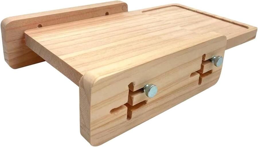 Brood Snijmachine Bagel Snijplank Bakken Thuis Verstelbare Dikte 29x18x4.3 cm Meerkleurig