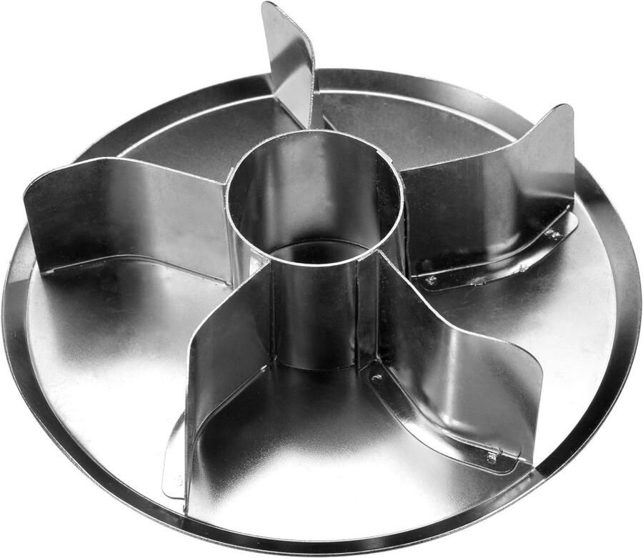 Brood Stempel Deeg Embosser Brood Decoreren Rozenpatroon 3 Inch Breed Zilverkleurig