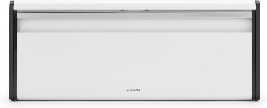 Broodbak Broodtrommel Opberger Brood Vers Houden Platte Bovenkant 485 x 255 x 187 cm Wit