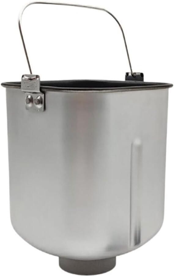 Broodbak Emmer Bakvorm Machine Brood Bakken Thuis Antiaanbak Laag Vierkante Vorm Zilver