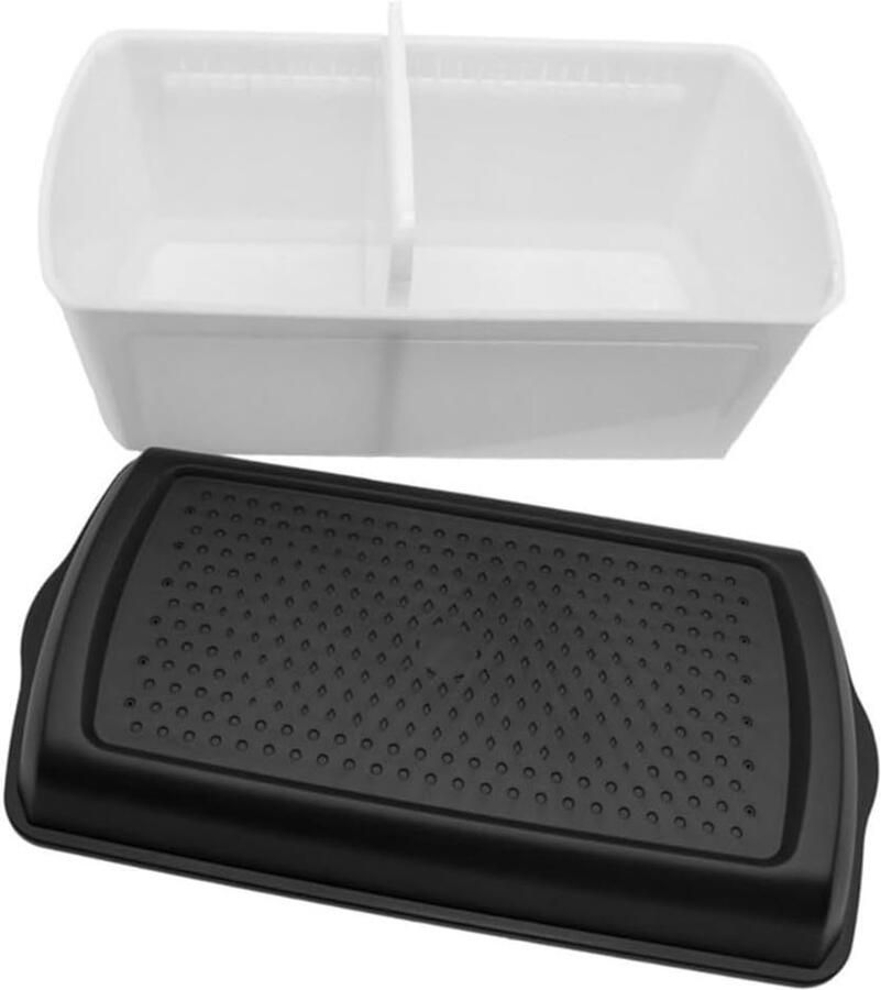 Broodbak Opbergdoos Broodtrommel Keuken Brood Vers Houden Innovatief Ontwerp 34 x 18 x 14 cm