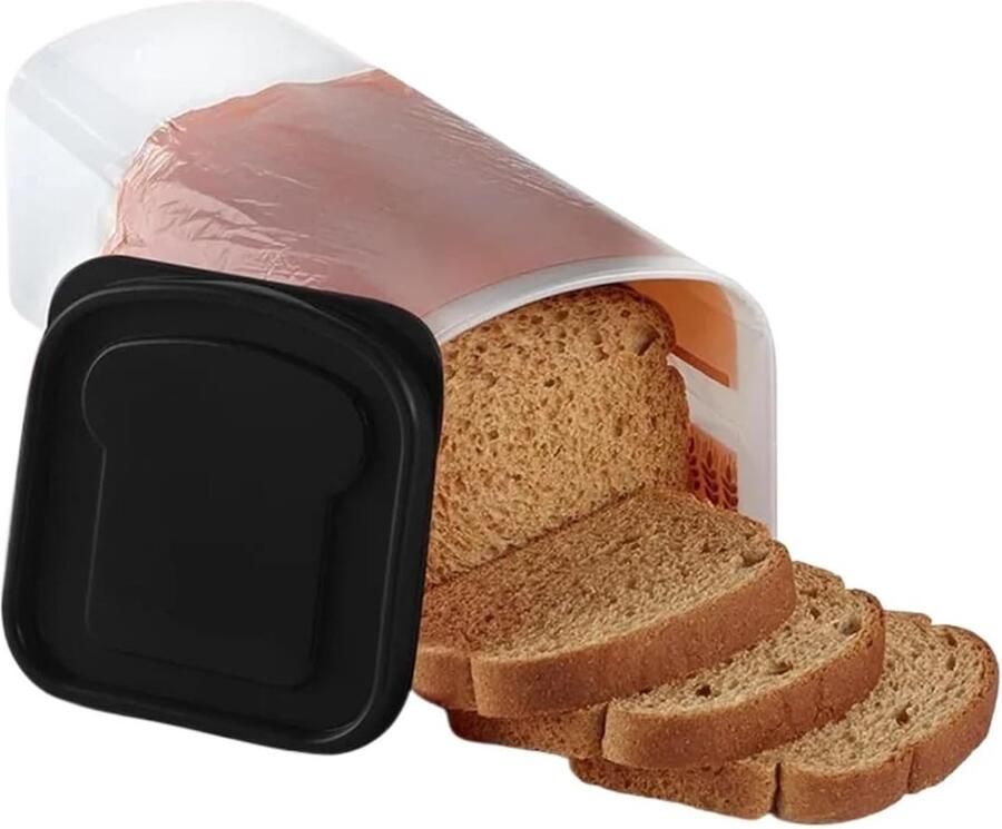Broodbak Opslag Broodtrommel Keuken Brood Vers Houden Stijlvol Modern Design 34 x 13 x 13 cm