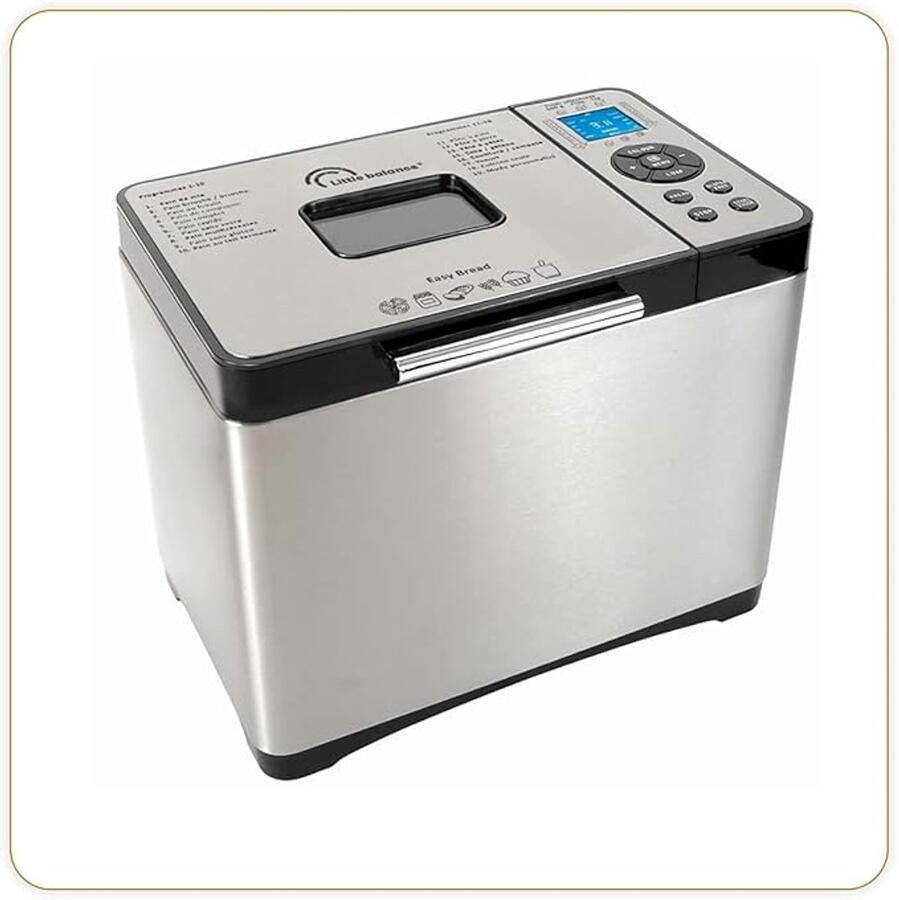 Broodbakmachine 19 Programma s – Glutenvrij – Automatische Broodmaker – 1 kg – 650W – RVS