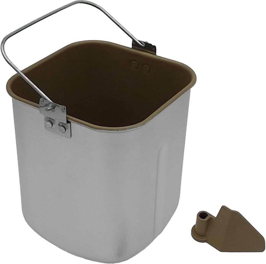 Broodbakmachine Bakvorm Binnen Tank Zelf Brood Maken Anti-aanbaklaag 14.3 cm Zilver