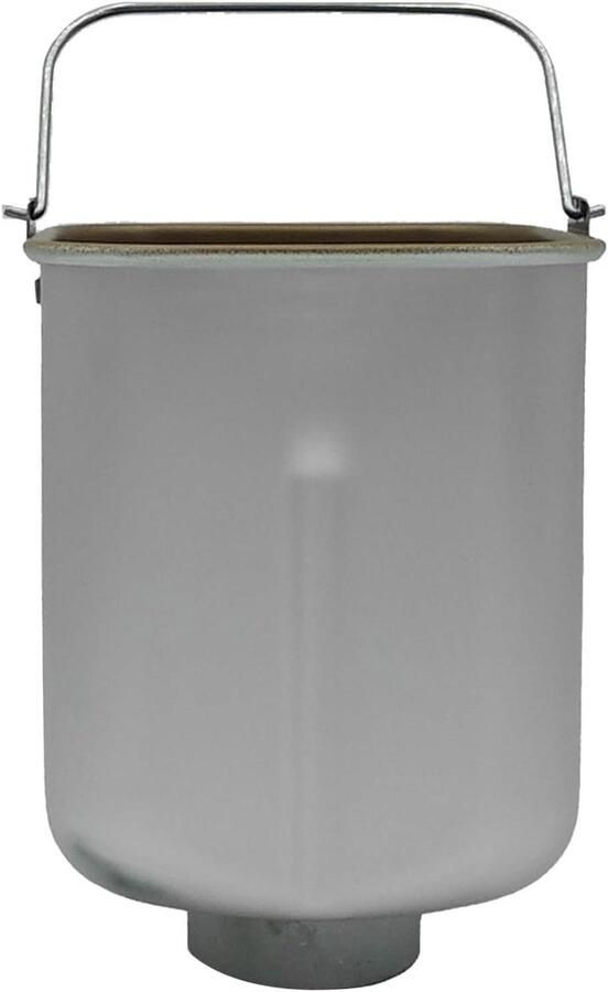 Broodbakmachine Bakvorm Broodbak Accessoire Brood Bakken Met Mengfunctie 143x143x194mm Zilverkleurig