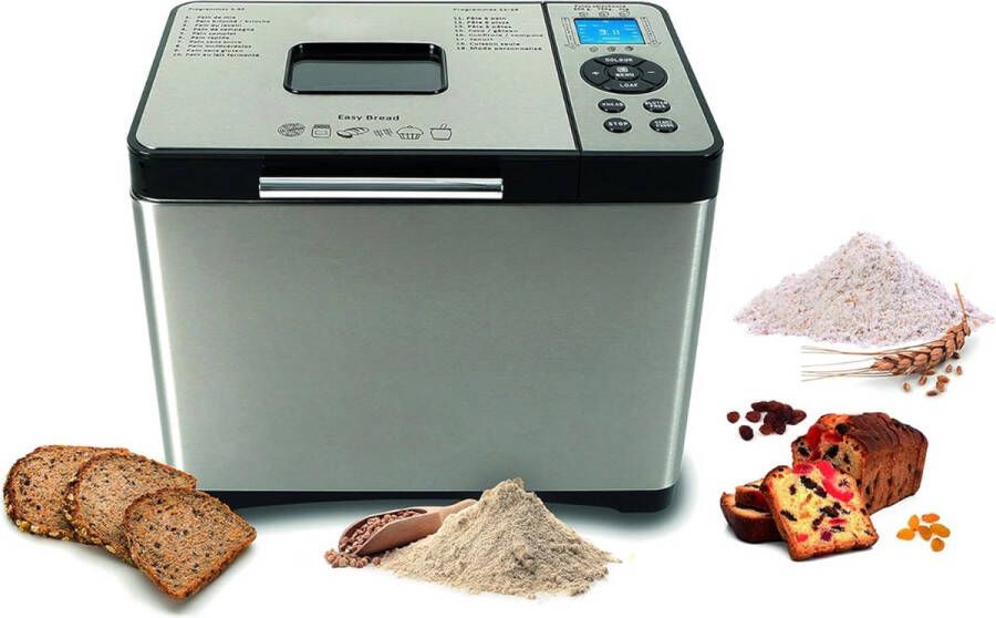 Broodbakmachine Broodmachine Meerdere Progamma's Timer Volledig Automatisch Makkelijk te Gebruiken