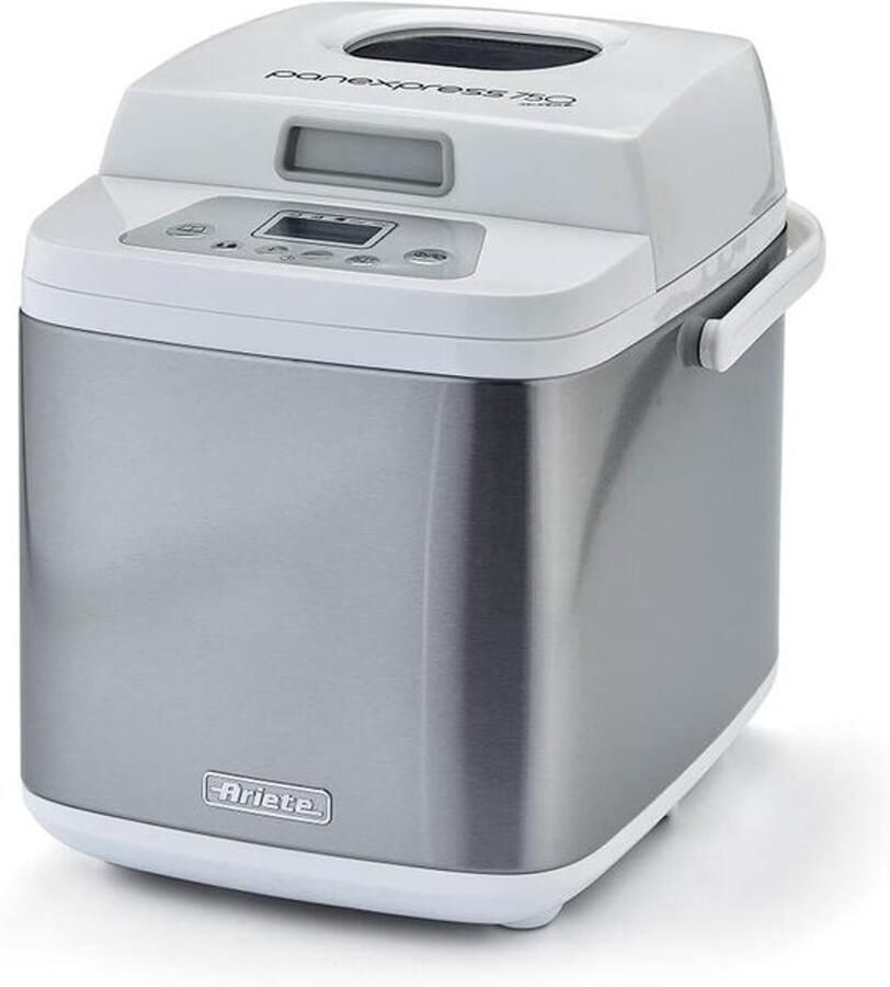 Broodbakmachine Broodmaker Zelf brood bakken 19 programma's 21x31x27.5 cm Zilver