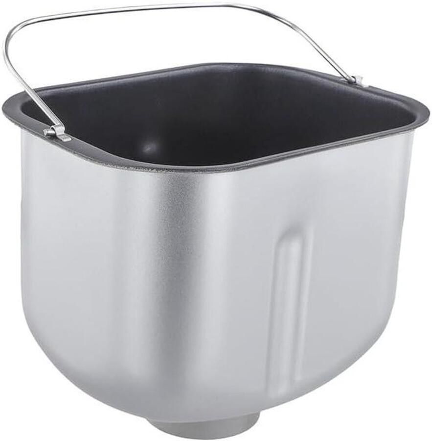 Broodbakmachine Mengemmer Deegpan Mixer Thuis Bakken Antiaanbaklaag 22 x 18 x 14 cm Zwart Goud