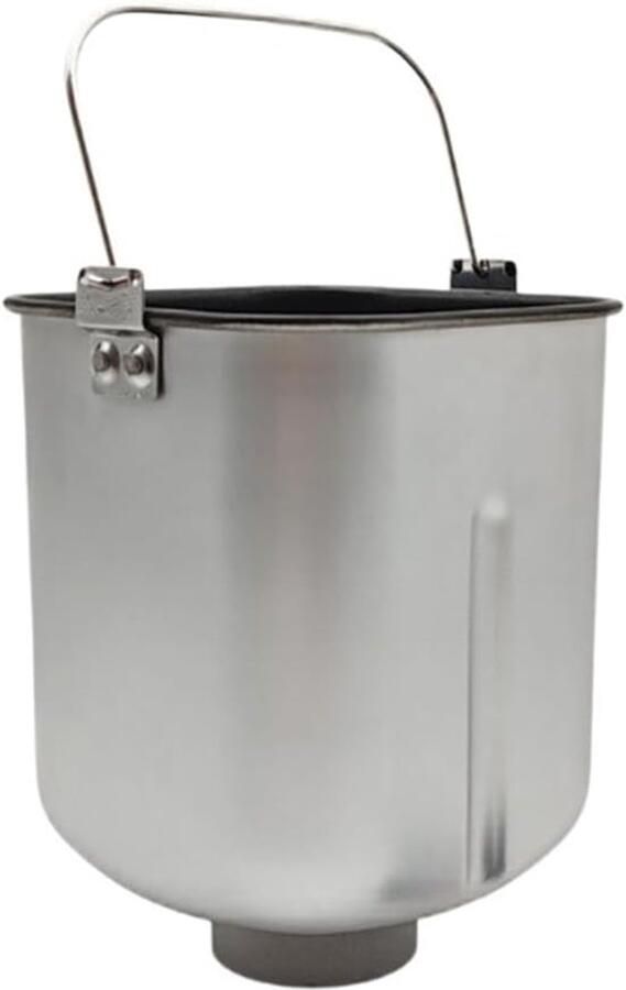 Broodbakmachine Onderdelen Bakvorm Mengmes Brood Bakken Antiaanbaklaag 23 x 22 x 18 cm Zilver