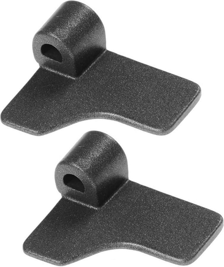 Broodbakmachine Paddles Kneedmes Vervanging Brood Bakken Antiaanbaklaag 6 x 3 x 3 cm Zwart