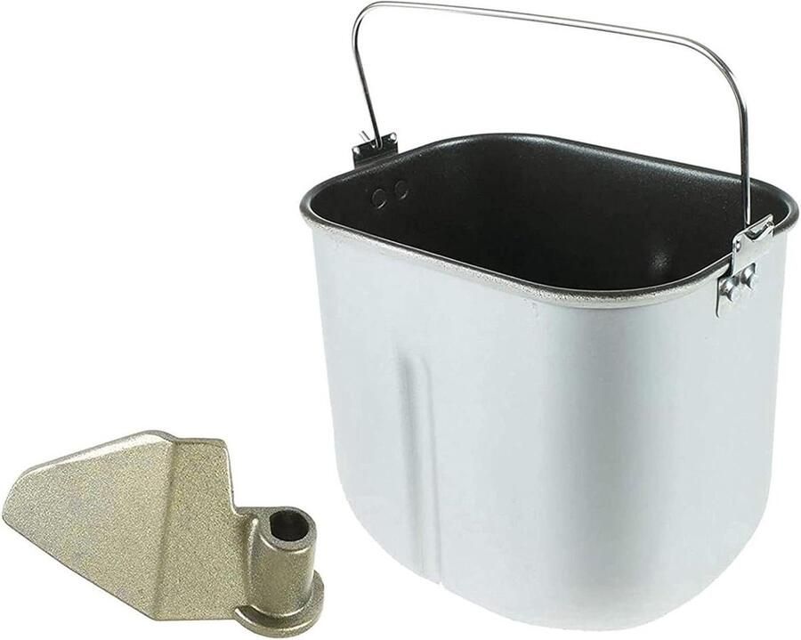 Broodbakmachine Pan Bakpan Kneedarm Zelf Brood Bakken Originele Vervangende Onderdelen 1.1 Pond Zilver