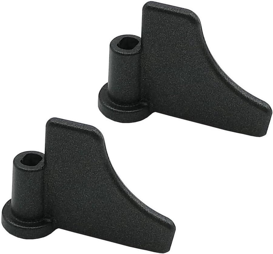 Broodbakmachine Peddels Mixer Accessoires Deeg Kneden Geurloze Metalen Constructie 2 Stuks Zwart