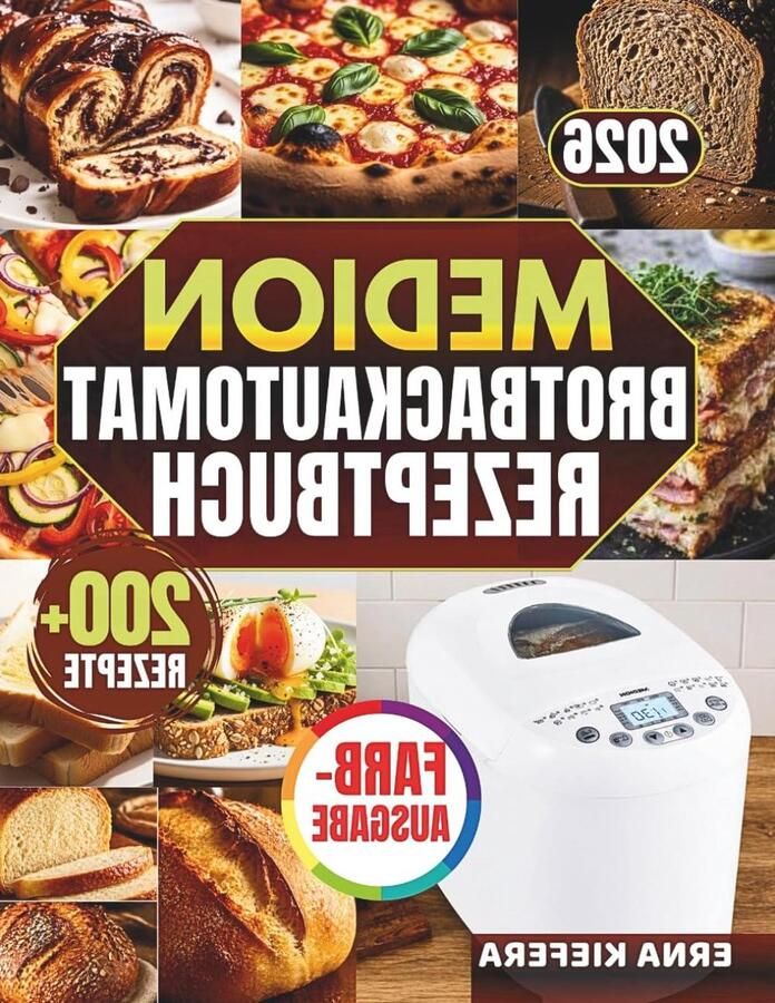 Broodbakmachine Receptenboek Broodbakboek Bakgids Brood Bakken Systeem voor Controle 125 Pagina's Niet gespecificeerd