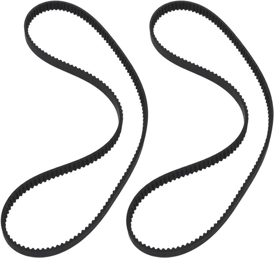Broodbakmachine Riem Vervangende band Zelf brood bakken Duurzaam rubber 533cm lengte Zwart