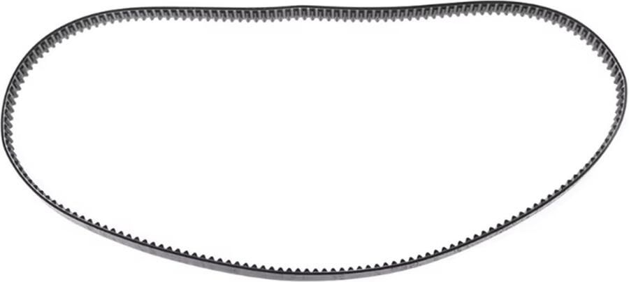 Broodbakmachine Transportband Aandrijfriem Soepele Aandrijving Vervangingsonderdeel 537mm Omtrek Zwart