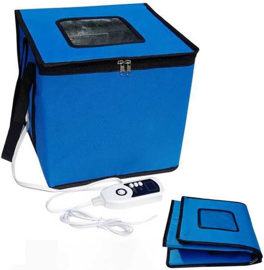 Brooddeeg Riijskast Fermentatiebox Brood Bakken Nauwkeurige Temperatuur 35.8cm Blauw