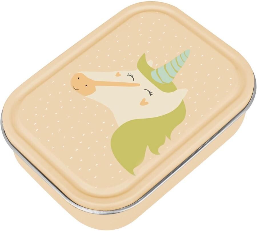 Brooddoos lunchbox klein Mrs. Unicorn kindvriendelijk en BPA-vrij