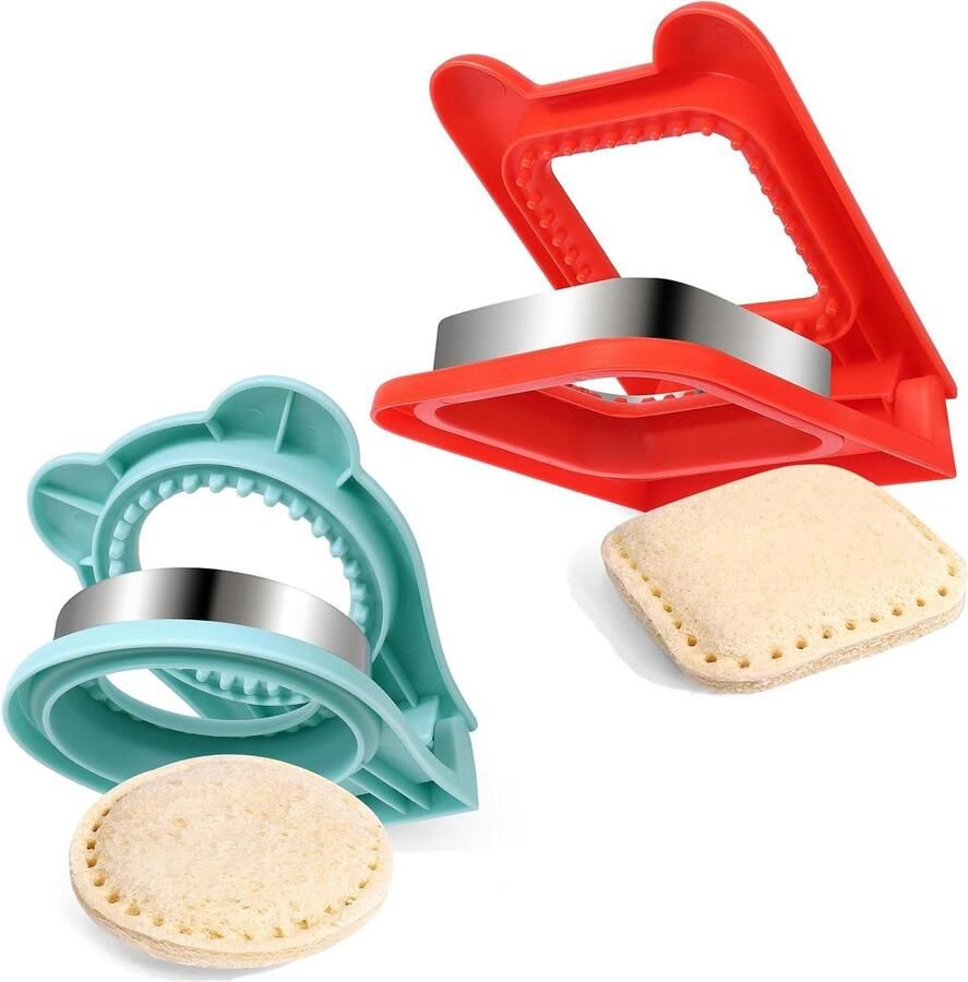 Broodjes Snijder en Versegelaar Sandwich Maker Set Lunch Maken Superieure Gear Sealing