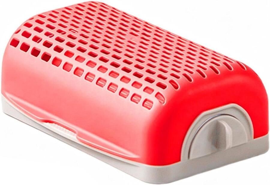 Broodjes Stomer Worstjes Warmer Snel Ontbijt Gelijkmatige Verwarmings 19x12x6.5 cm Rood
