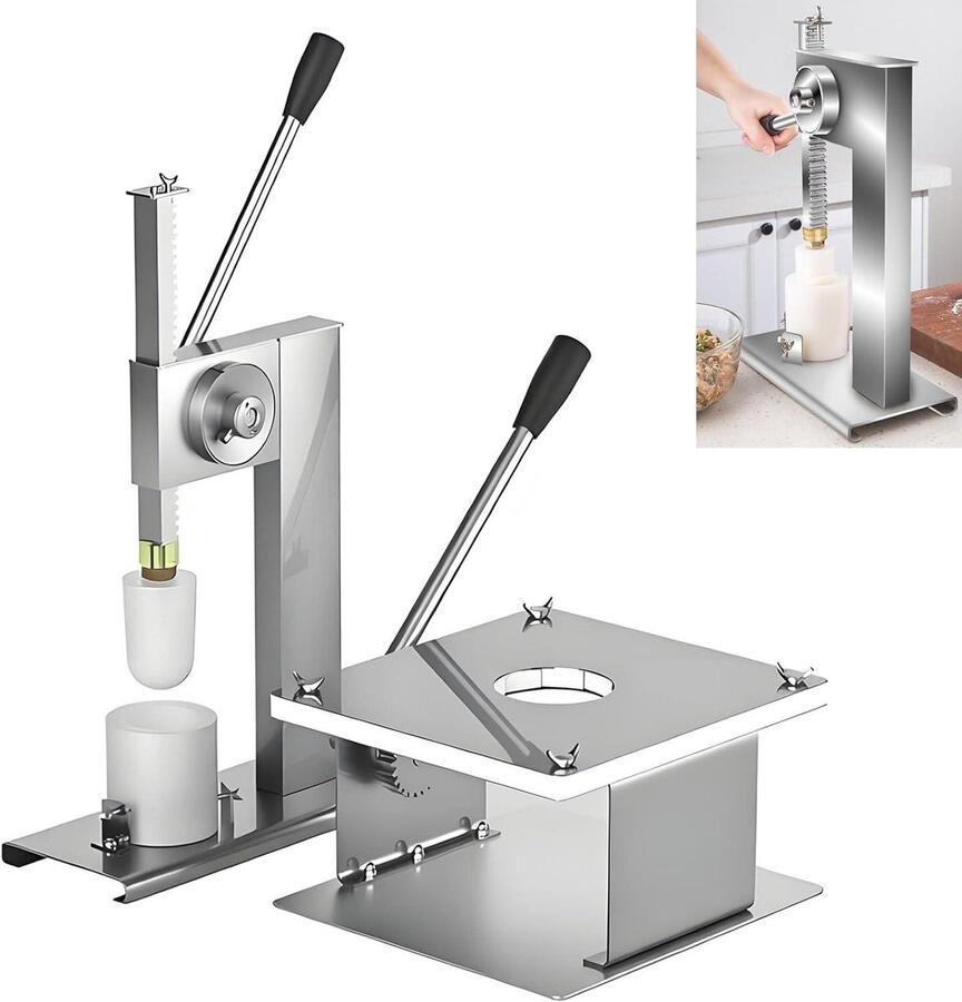 Broodjesmachine Dumpling maker Zelf broodjes maken 3 maten 400-500 per uur Meerkleurig