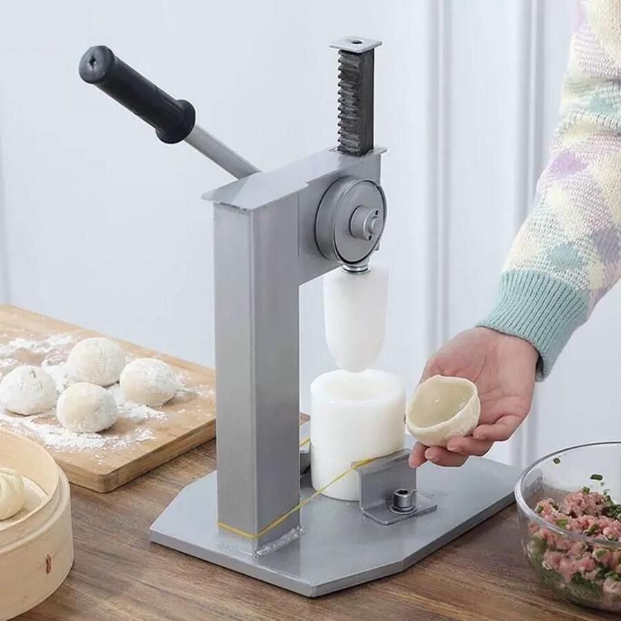 Broodjesmaker Gestoomde broodjes Thuis bakken Roestvrij staal 3 maten mallen Zilver