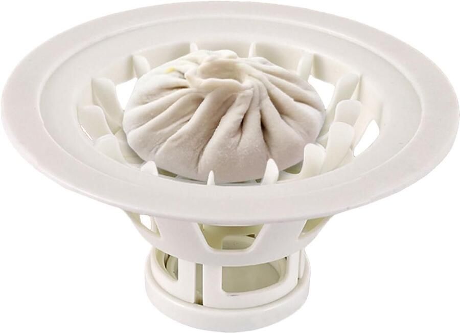 Sandwichvorm Dumplingmaker Keukenhulp Zelfgemaakte Bao Voedselveilig Materiaal 18 cm Wit