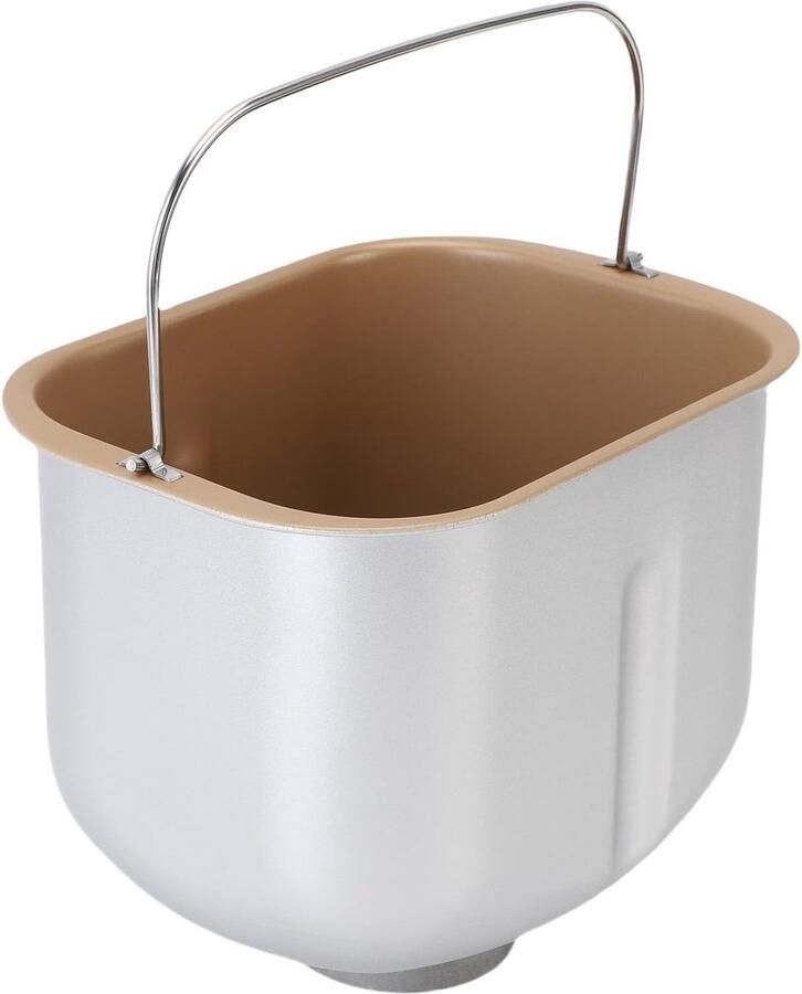 Broodmachine Bakemmer Bakblik Vervanging Brood Bakken Thuis Roestvrij Staal 22x21x19 cm Zilverkleurig