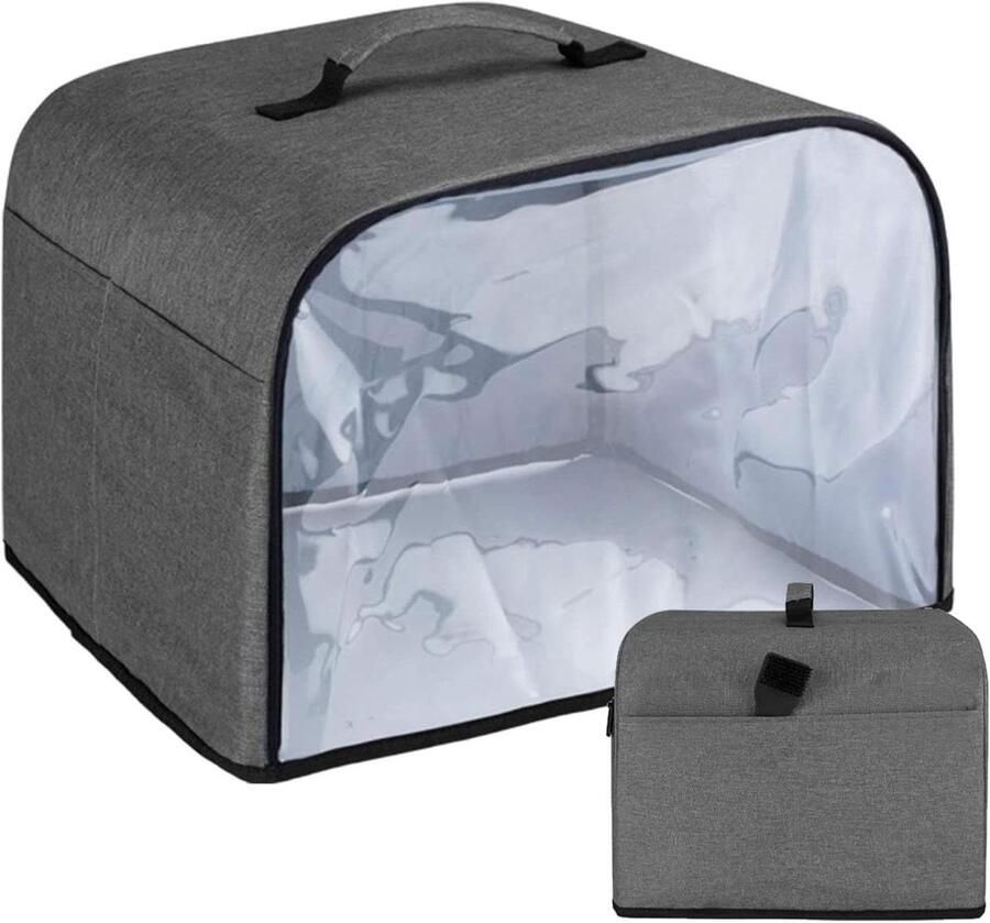 Broodmachine Dekking Apparaat Beschermer Keuken Netjes Houden Waterdicht Oxford Stof 31x18 cm Grijs