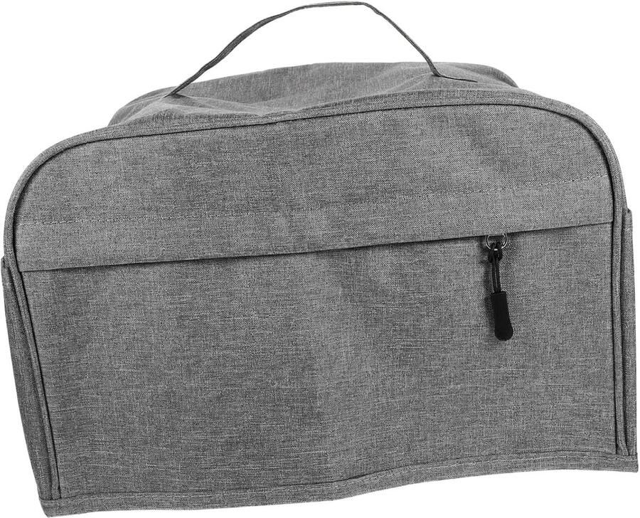 Broodmachine Deksel Keukenapparaathoes Apparaat Beschermen Met Opbergvakken 31x25x20 cm Grijs