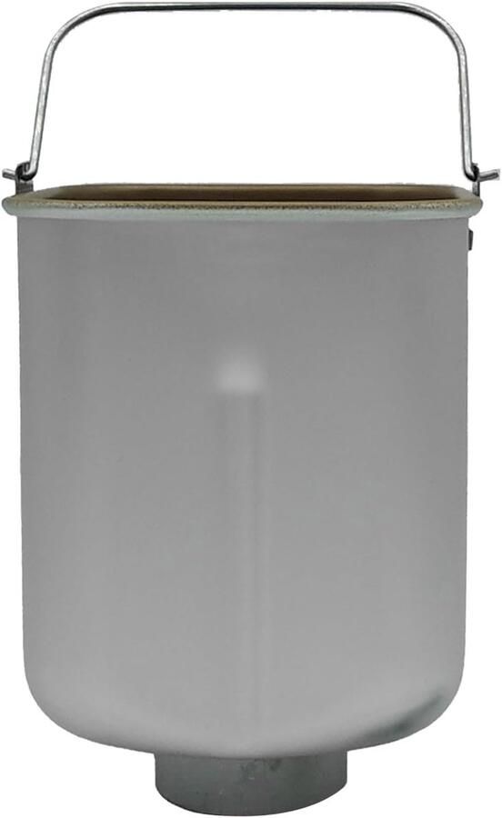 Broodmachine Emmer Broodbak Binnenpot Brood Bakken Antiaanbaklaag 14.3x14.3x19.4 cm Grijs