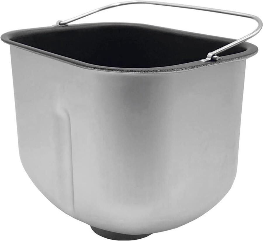 Broodmachine Emmer Broodmaker Onderdelen Zelfgebakken Brood Maken Metalen Bakaccessoires N.v.t. Zilver