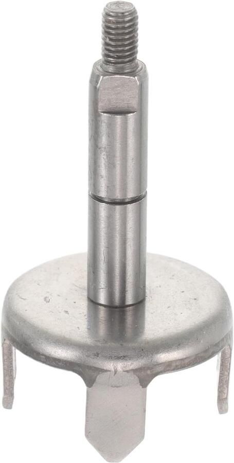 Broodmachine Onderdeel Vorklager Lagerbus Reparatie Vervanging Duurzaam Metaal 6 Cm As Zilver