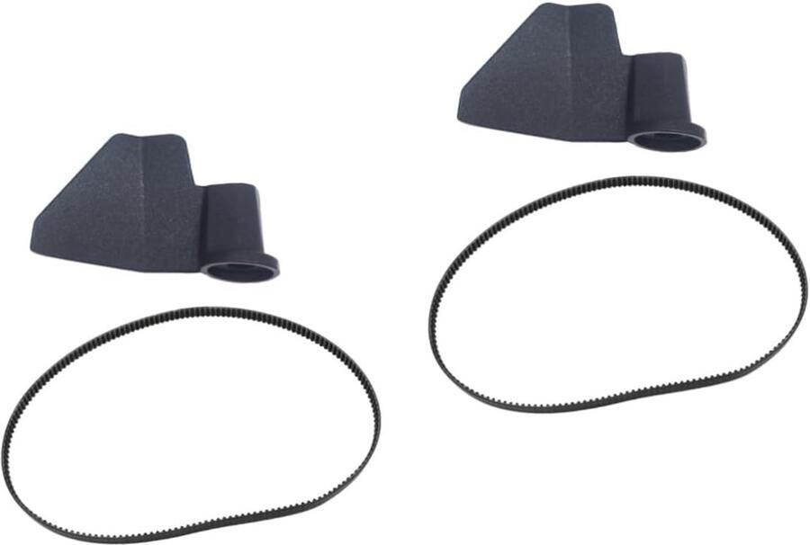 Broodmachine Onderdelen Mixer Bladen Brood Bakken Duurzame Metalen Constructie 2 Sets Zwart