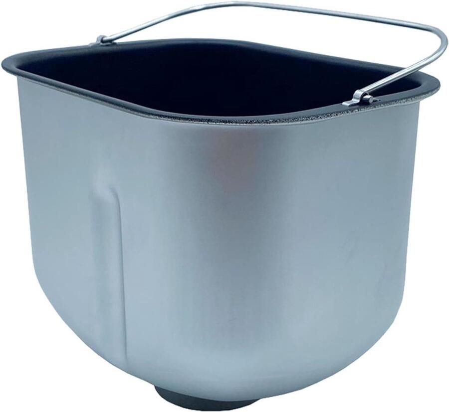 Broodmachine Plaat Broodbak accessoire Brood Bakken Anti-aanbaklaag 22 x 18.5 x 22 cm Zwart