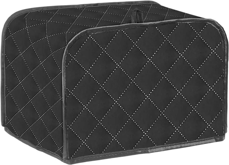 Broodmachinehoes Broodbakmachine beschermer Keuken organiseren Effectieve stofbescherming 30 x 20 x 20 cm Zwart - Foto 1