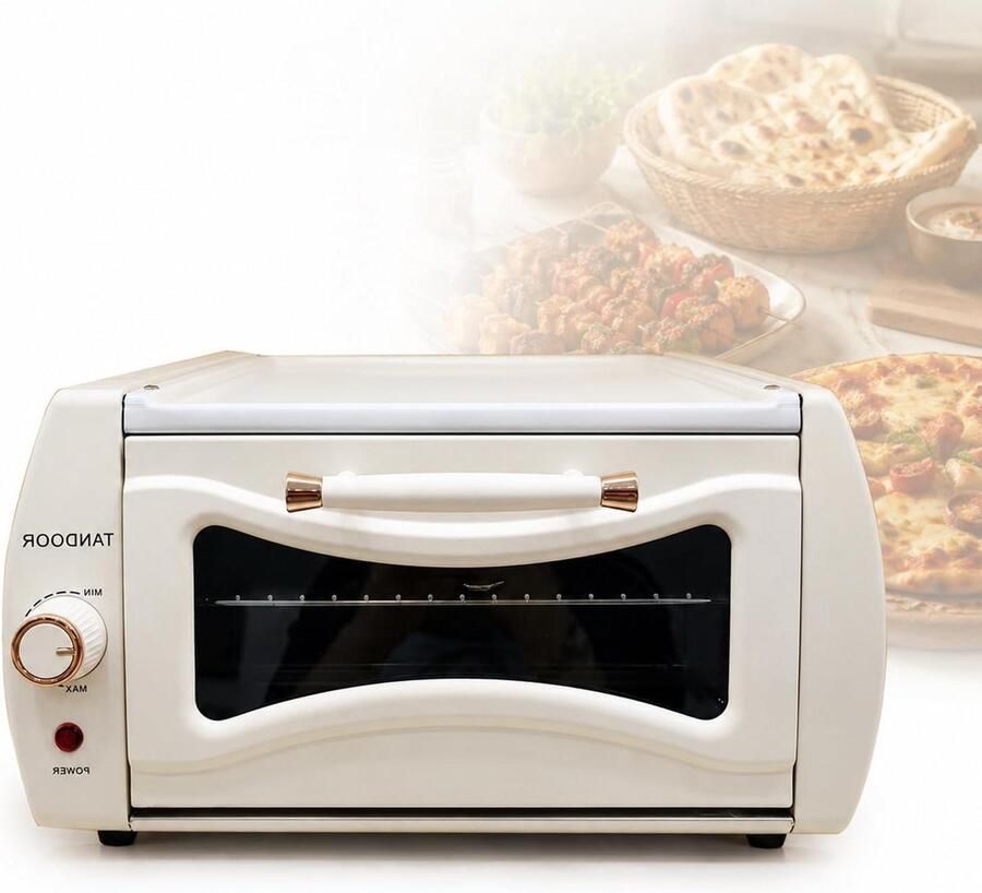 Broodmaker Oven Mini Tandoor Platbrood Bakken Hoge Temperatuur 15 Liter Wit