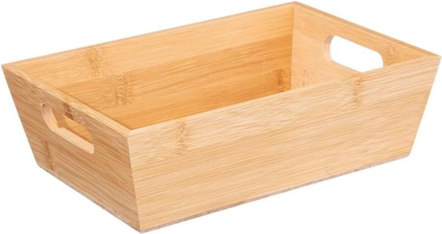 Broodmand Bamboe Brooddoos Keuken Brood Vers Houden Natuurlijk Materiaal 23 x 16 cm Natuurlijk