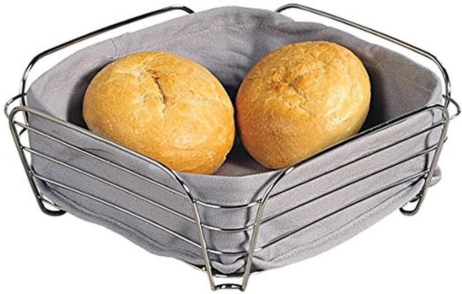 Broodmand Grijs voor Vers Brood en Gebak