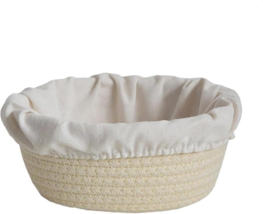 Broodmand Katoen Ronde mand Ovale mand Brood bakken Optimale luchtstroom maten Niet gespecificeerd