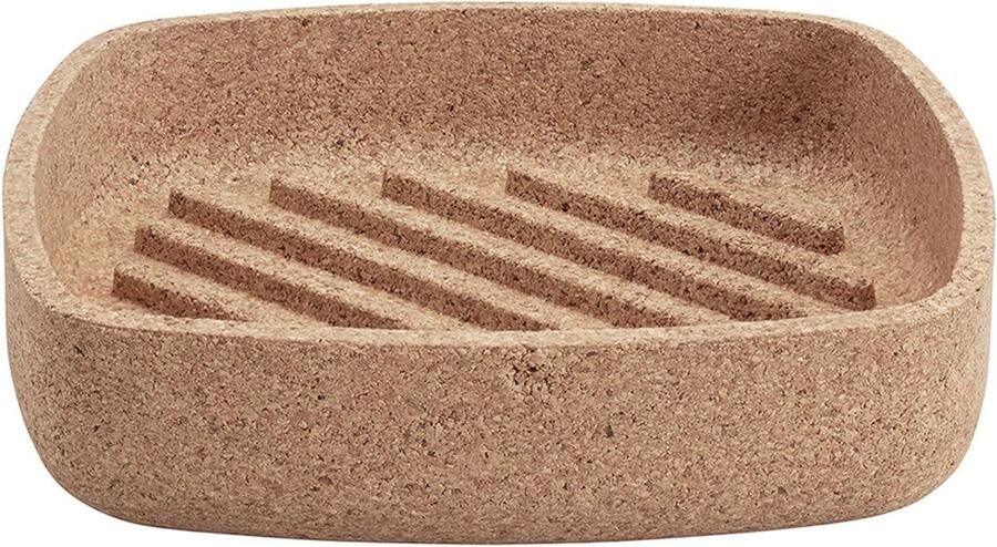 Broodmand Kurk Serveerschaal Brood Serveren Kruimels Vangen 0.1 x 0.1 x 0.1 cm Bruin