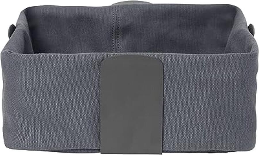 Broodmand L Donkergrijs 26 x 26 cm Harmonieuze look