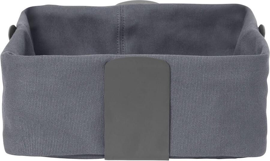 Broodmand L Donkergrijs 26 x 26 cm Harmonieuze look