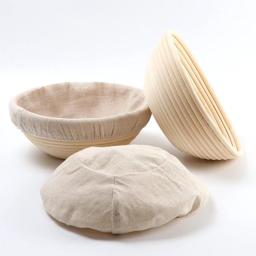 Broodmand Rattan Broodopberger Mand Brood Bewaren Natuurlijk Materiaal 23x8 cm Natuurlijk
